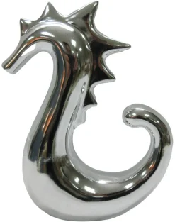 POCOline Dekorationsartikel silber Steingut B/H/L: ca. 13,5x5x18 cm