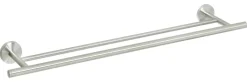 POCOline Doppel-Badetuchstange Milano Chrom Edelstahl H/T/L: ca. 5,5x14x70 cm