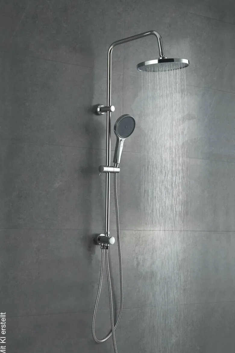 POCOline Duschsystem Paris Chrom H: ca. 100 cm