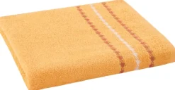 POCOline Duschtuch ANNA orange Baumwolle B/L: ca. 70x140 cm