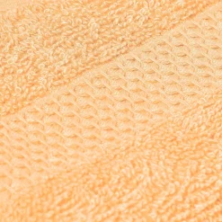 POCOline Duschtuch Lia helles apricot Baumwolle B/L: ca. 65x130 cm