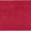 POCOline Duschtuch Mäander rot Baumwolle B/L: ca. 80x160 cm