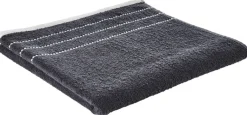 POCOline Duschtuch NEO anthrazit Baumwolle B/L: ca. 80x150 cm