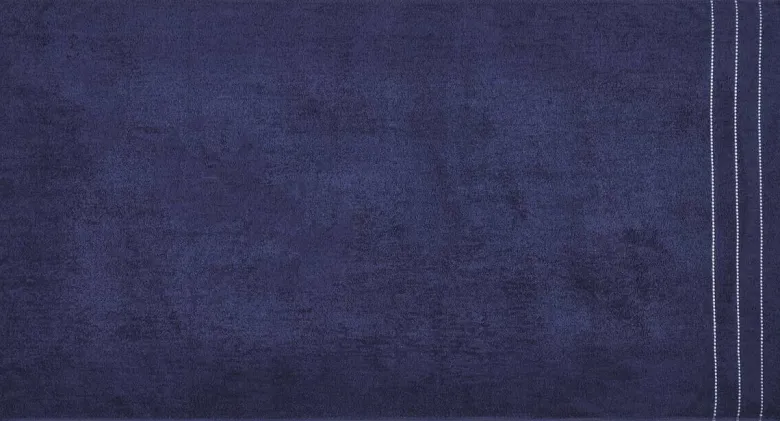 POCOline Duschtuch NEO dunkelblau Baumwolle B/L: ca. 80x150 cm