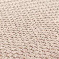 POCOline Duschtuch Popcorn beige Baumwolle B/L: ca. 70x140 cm