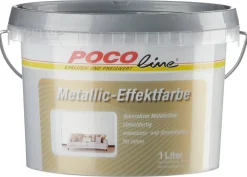 POCOline Effekt-Farbe silber ca. 1 l