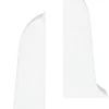 POCOline Endkappe weiß L/B/H: ca. 2,15x0,9x5,79 cm