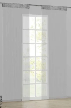 POCOline Fadenvorhang String silber B/L: ca. 90x245 cm