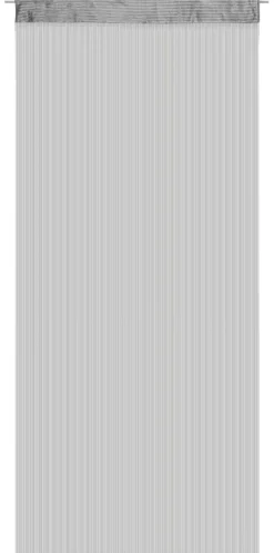 POCOline Fadenvorhang String silber B/L: ca. 90x245 cm
