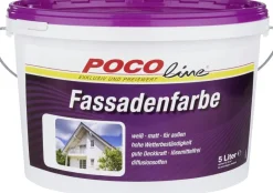 POCOline Fassadenfarbe weiß ca. 5 l