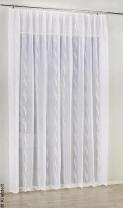 POCOline Fertigstore Sally weiß B/L: ca. 450x175 cm