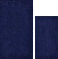 POCOline Frottier-Set navy Baumwolle B/L: ca. 50x90 cm