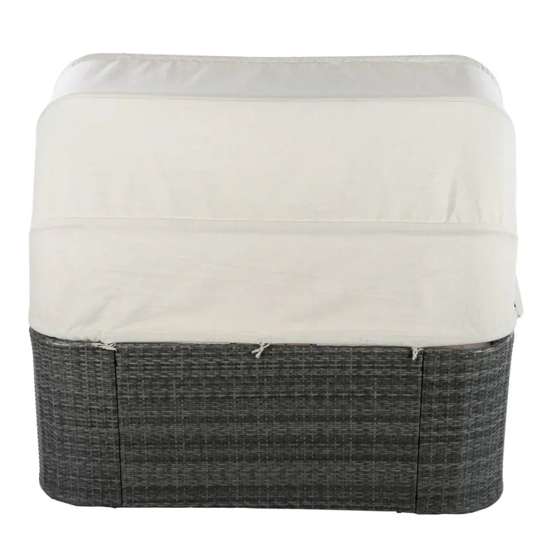 POCOline Gartenliege beige Stahl