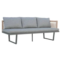 POCOline Gartensitzgruppe Cancun grau Alu