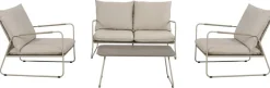 POCOline Gartensitzgruppe Faro beige Stahl