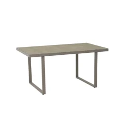 POCOline Gartensitzgruppe Tulum grau Glas