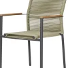 POCOline Gartenstuhl Turin salbei Webstoff B/H/L: ca. 60x87x56 cm