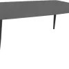 POCOline Gartentisch Lara schwarz Stahlrohr B/H/L: ca. 60x40x105 cm