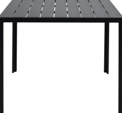 POCOline Gartentisch Mila schwarz Alu B/H/L: ca. 90x74x90 cm