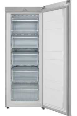 POCOline Gefrierschrank GS142-160EIX Inox B/H/T: ca. 55x142x55 cm
