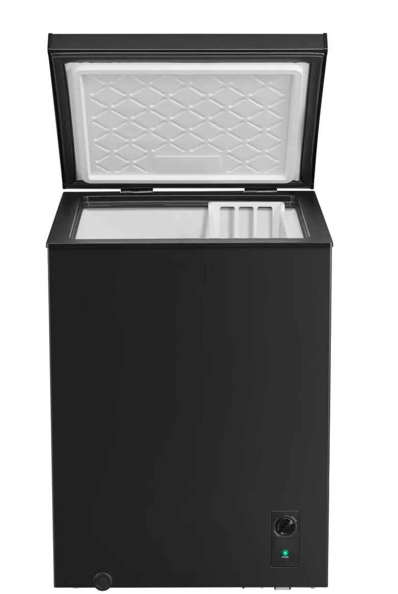 POCOline Gefriertruhe GT85-143ES schwarz B/H/T: ca. 60x85x56 cm