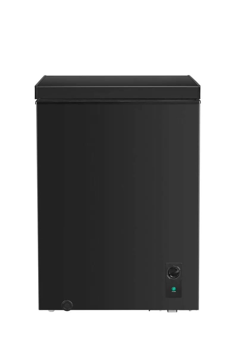 POCOline Gefriertruhe GT85-143ES schwarz B/H/T: ca. 60x85x56 cm