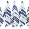 POCOline Geschirrtuch blau Baumwolle B/L: ca. 45x70 cm