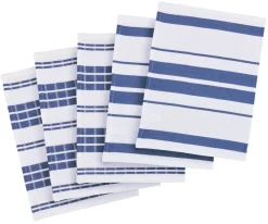 POCOline Geschirrtuch blau Baumwolle B/L: ca. 45x70 cm