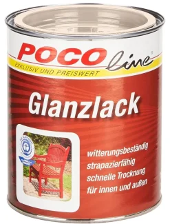 POCOline Glanzlack cremeweiß ca. 0,75 l