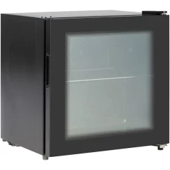 POCOline Glastür-Kühlschrank GTK53-44ES schwarz