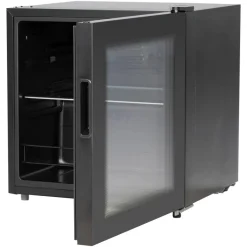 POCOline Glastür-Kühlschrank GTK53-44ES schwarz