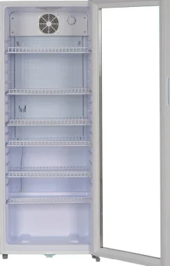 POCOline Glastürkühlschrank GTK 140-237CW weiß B/H/T: ca. 54x140x55 cm