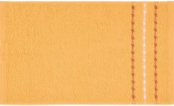 POCOline Gästehandtuch ANNA orange Baumwolle B/L: ca. 30x50 cm