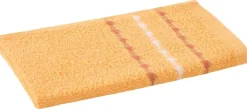 POCOline Gästehandtuch ANNA orange Baumwolle B/L: ca. 30x50 cm