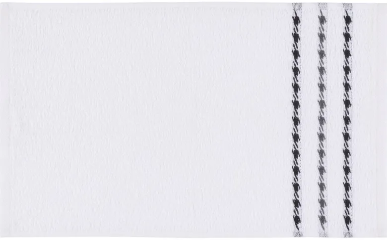 POCOline Gästehandtuch ANNA weiß Baumwolle B/L: ca. 30x50 cm