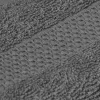 POCOline Gästetuch Lia anthrazit Baumwolle B/L: ca. 30x50 cm