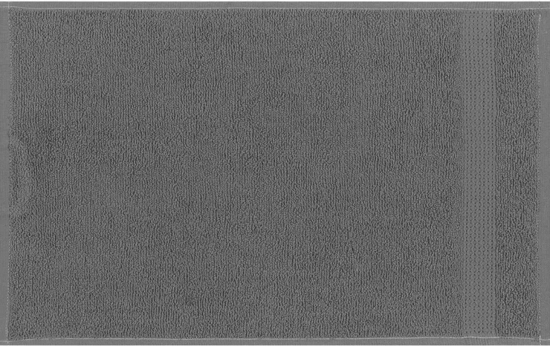 POCOline Gästetuch Lia anthrazit Baumwolle B/L: ca. 30x50 cm
