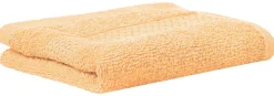 POCOline Gästetuch Lia helles apricot Baumwolle B/L: ca. 30x50 cm