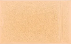 POCOline Gästetuch Lia helles apricot Baumwolle B/L: ca. 30x50 cm