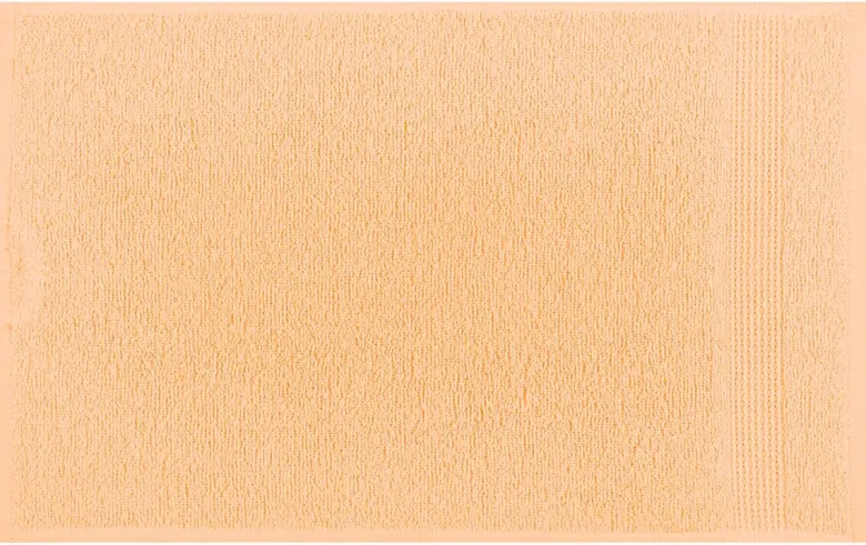 POCOline Gästetuch Lia helles apricot Baumwolle B/L: ca. 30x50 cm
