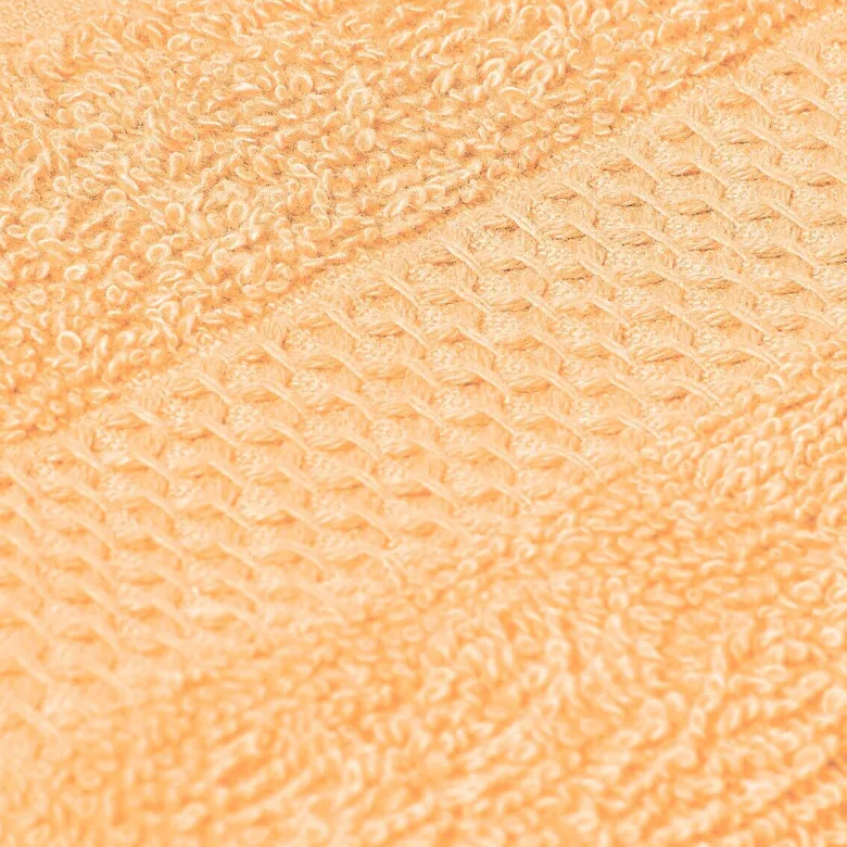 POCOline Handtuch Lia helles apricot Baumwolle B/L: ca. 50x90 cm