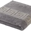 POCOline Handtuch Mäander silber Baumwolle B/L: ca. 50x100 cm