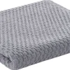 POCOline Handtuch Popcorn anthrazit Baumwolle B/L: ca. 50x100 cm