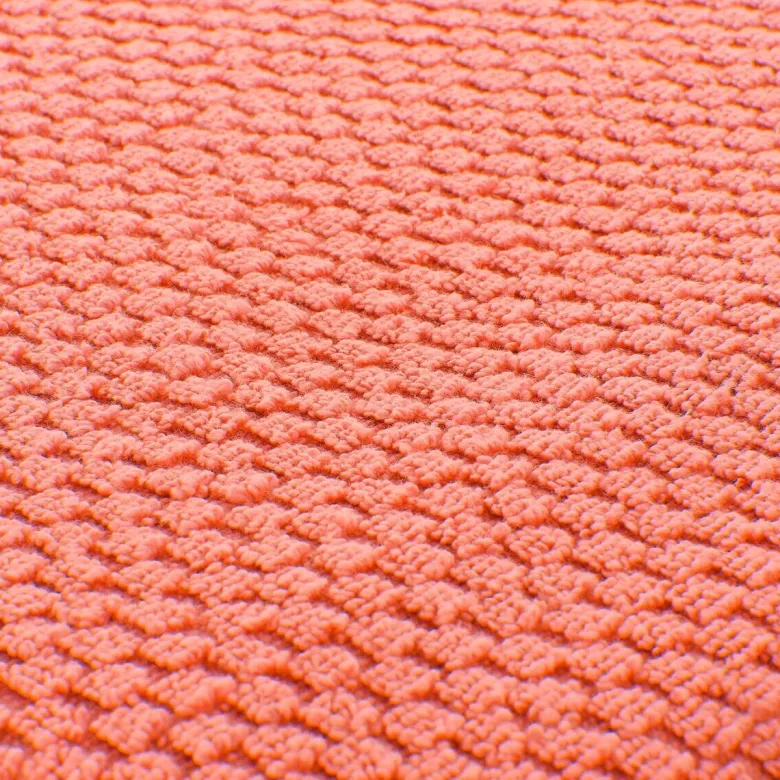 POCOline Handtuch Popcorn apricot Baumwolle B/L: ca. 50x100 cm