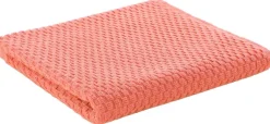 POCOline Handtuch Popcorn apricot Baumwolle B/L: ca. 50x100 cm