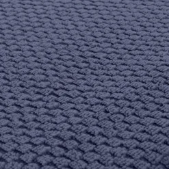 POCOline Handtuch Popcorn dunkelblau Baumwolle B/L: ca. 50x100 cm
