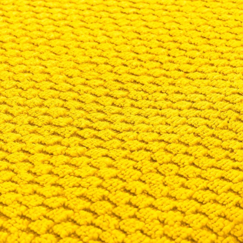POCOline Handtuch Popcorn gelb Baumwolle B/L: ca. 50x100 cm