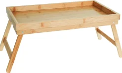 POCOline Haushaltshelfer natur Bambus B/H/L: ca. 24x30x50 cm
