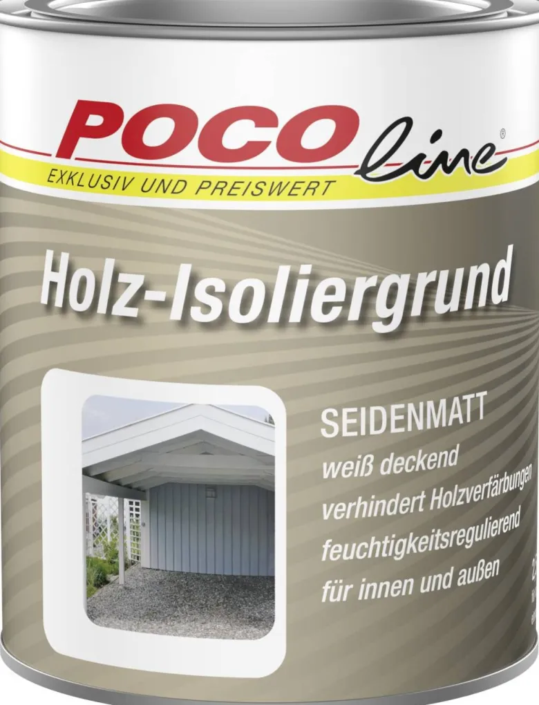 POCOline Holz-Isoliergrund weiß matt ca. 0,75 l