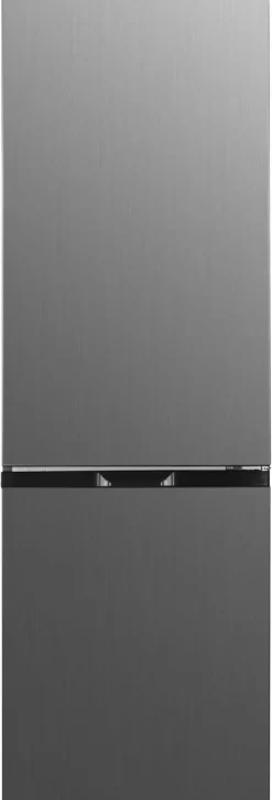 POCOline Kühl-/Gefrierkombination KGK 185-31 Inox B/H/T: ca. 60x186x61 cm